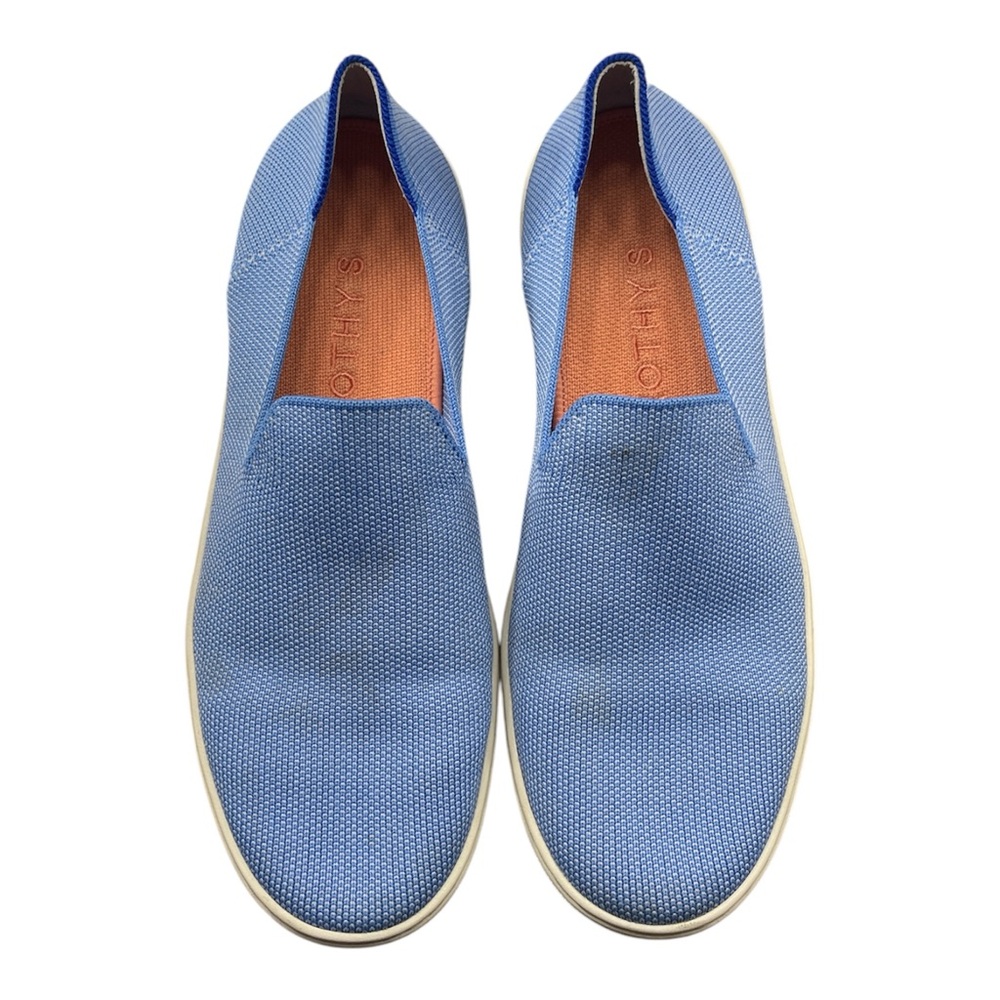 Rothy blue boardwalk sneaker